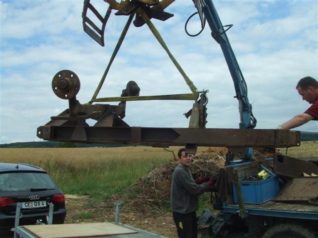 Umladen des Frontrahmens