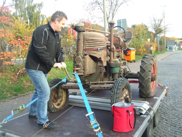 Thorsten an der Kurbel