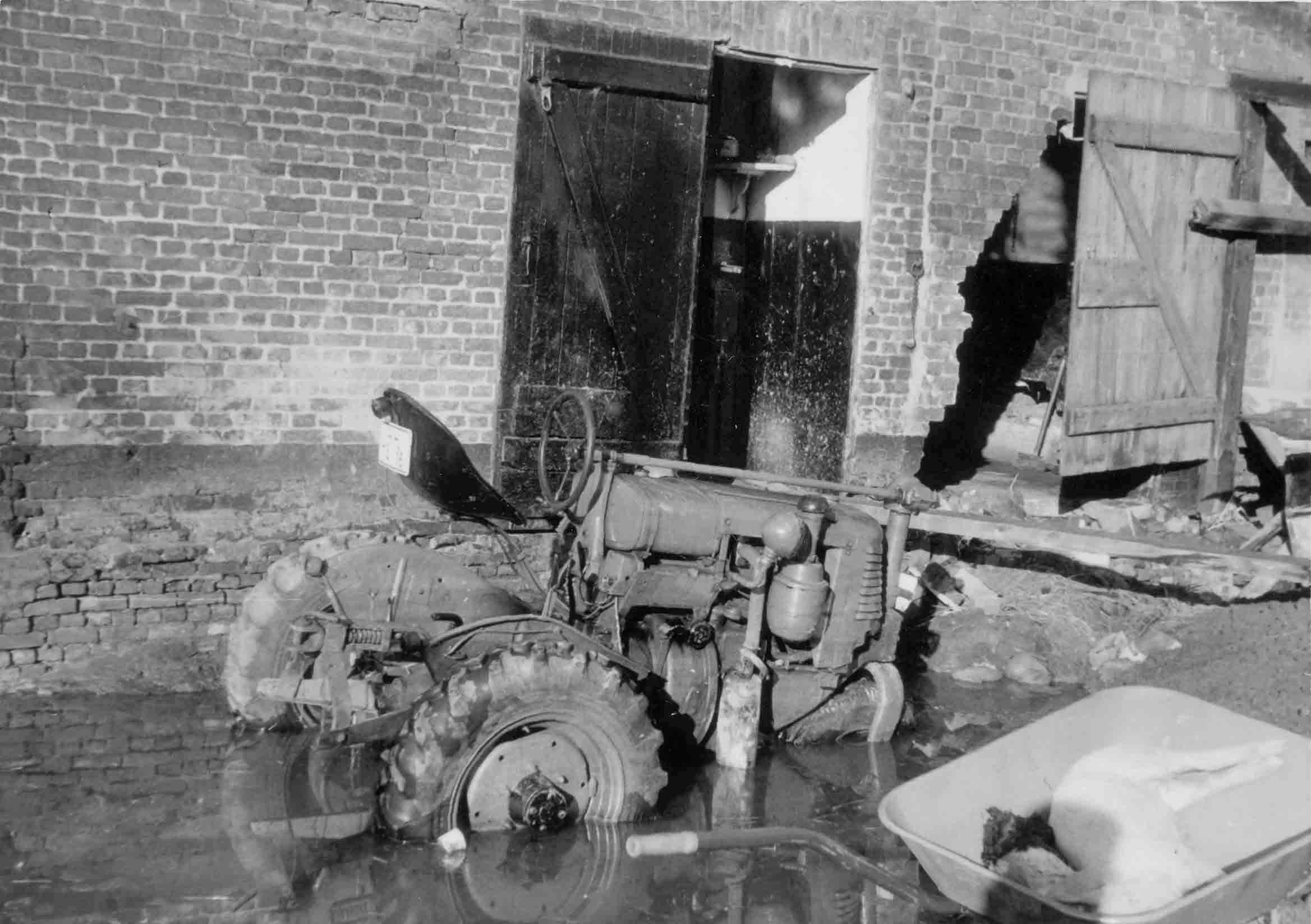 N14 w&auml;hrend der Hamburger Sturmflut