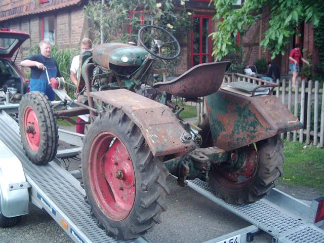 Dieser 412 wurde komplett zerlegt &uuml;bernommen