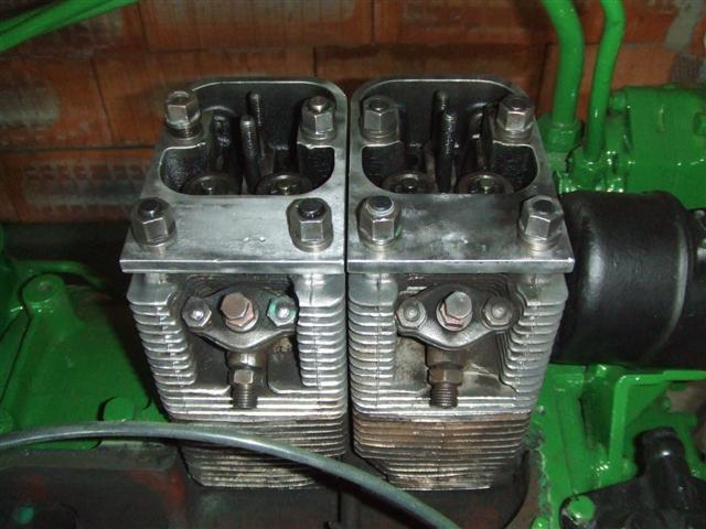 Zylinderk�pfe wieder montiert