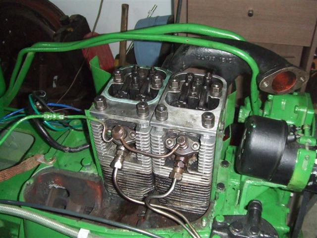 Zylinderk&ouml;pfe wieder montiert