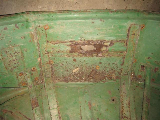 Kotfl&uuml;gel durchgerostet