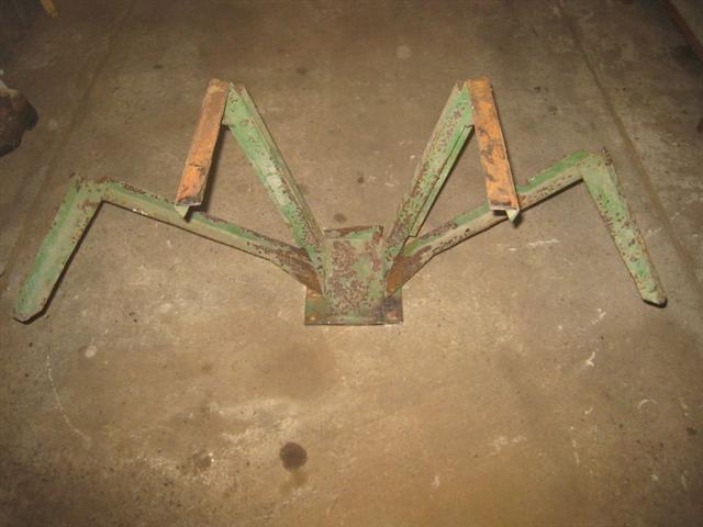 Kotfl&uuml;gel Gerippe