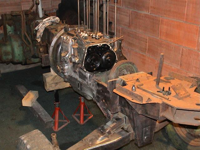 Es beginnt die Zerlegung