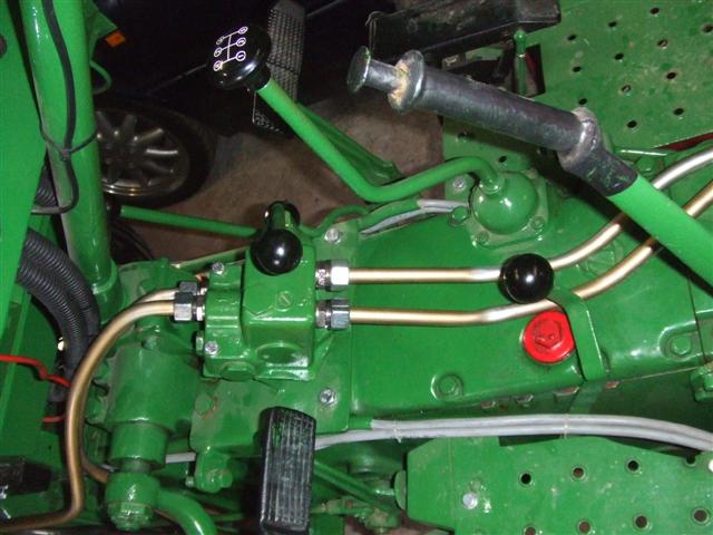 Steuerventil Richtung Hubzylinder